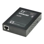 Intellinet Power over Ethernet (PoE+) Splitter, IEEE802.3at, 5, 7.5, 9 or 12 V DC output voltage - PoE splitter - black