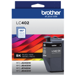 Brother LC402 Black Ink Cartridge, LC402BK