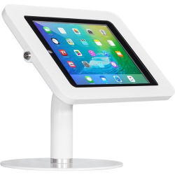 The Joy Factory Elevate II Countertop Kiosk - Enclosure - Anti-Theft - for tablet - lockable - white - screen size: 9.7in - counter top - for Samsung Galaxy Tab S2 (9.7 in), Tab S3 (9.7 in)