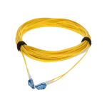 AddOn 25m LC OS1 Yellow Patch Cable - Patch cable - LC/UPC single-mode (M) to LC/UPC single-mode (M) - 25 m - fiber optic - duplex - 9 / 125 micron - OS1 - halogen-free - yellow