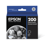 Epson 200 DuraBrite Ultra Black Ink Cartridge, T200120