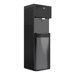 Avalon Electric Bottleless Hot/Cold Freestanding Water Cooler, 41inH x 12inW x 13inD, Black