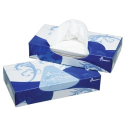 SKILCRAFT Facial Tissue, 66 Sq. In., 12 Boxes Per Pack (AbilityOne 8540-00-793-5425)