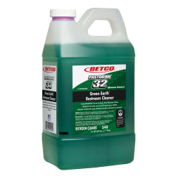 Betco Green Earth Restroom Cleaner, 67.6 Oz Bottle, Case Of 4