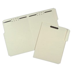 SKILCRAFT Pressboard Folders, 1/3 Cut, Letter Size, 30% Recycled, Box Of 100 (AbilityOne 7530-00-286-8570)