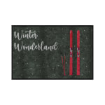 M+A Matting Message Mat, 2ft x 3ft, Winter Wonderland