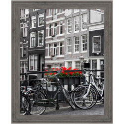 Amanti Art Picture Frame, 23in x 19in, Matted For 16in x 20in, Avon Black