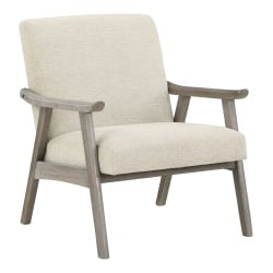 Baxton Studio 9162 Larsen Lounge Chair, Gray