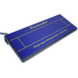 Topaz SignatureGem T-S261 Electronic Signature Capture Pad - Active Pen - 4.80in x 1.20in Active Area - Serial - 410 PPI