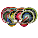 Gibson Almira 12-Piece Dinnerware Set, Multicolor