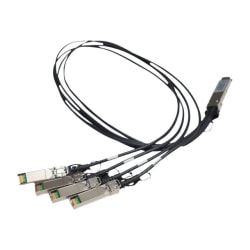 HPE Infiniband Splitter Network Cable - 3.28 ft Network Cable for Network Device - First End: 1 x QSFP+ Network - Second End: 4 x SFP+ Network - Splitter Cable