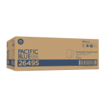 Pacific Blue Ultra by GP PRO High-Capacity 1-Ply Paper Towels, 100% Recycled, Brown, 1150ft Per Roll, Pack Of 6 Rolls