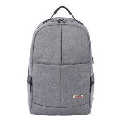 Swiss Mobility Sterling Slim Business Backpack With 15.6in Laptop Pocket, Gray