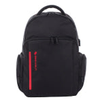 Swiss Mobility Stride Backpack With 15.6in Laptop Pocket, Black