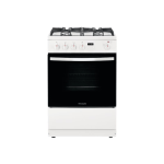 Frigidaire FFGH2422UW - Range - freestanding - niche - width: 24 in - depth: 25.2 in - height: 36.2 in - white