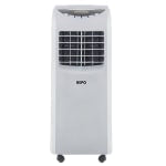 NEPO 12,000 BTU Portable AC, Cool, Fan And Dehumidifier With Self Evaporator And Remote, 14-1/4in x 11-13/16in, White