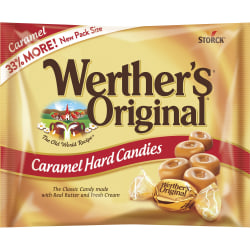 Werthers Original Hard Caramel Candies - Caramel - Individually Wrapped - 12 oz - 1 Each