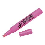 SKILCRAFT Thick-N-Thin Jumbo Fluorescent Highlighters, Pink, Box Of 12 (AbilityOne 7520-00-460-7598)