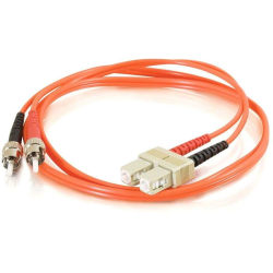 C2G SC-ST 62.5/125 OM1 Duplex Multimode Fiber Optic Cable (TAA Compliant) - Patch cable - TAA Compliant - SC multi-mode (M) to ST multi-mode (M) - 4 m - fiber optic - duplex - 62.5 / 125 micron - OM1 - orange