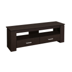 Monarch Specialties Liam TV Stand, 16-1/4inH x 47-1/4inW x 15-1/2inD, Cappuccino