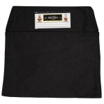 Seat Sack Chair Pocket, Large, 17in, Black, Pack Of 2