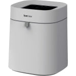 Townew T Air X Smart Trash Can, 4.4 Gallons, 13-1/2inH x 10-5/16inW x 11-3/16inD, Gray