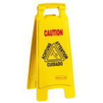 Rubbermaid Multilingual Wet Floor Sign