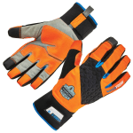 Ergodyne ProFlex 818WP Tena-Grip Thermal Waterproof Winter Work Gloves, Large, Orange