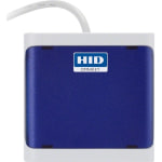 HID OMNIKEY 5022 Smart Card Reader - Contactless - Cable - USB 3.0 - Dark Blue