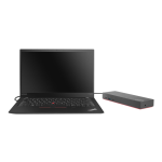 Lenovo ThinkPad Hybrid USB-C with USB-A Dock - Docking station - USB-C - 2 x HDMI, 2 x DP - GigE - 135 Watt