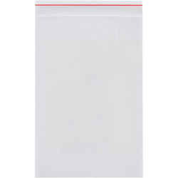 Minigrip 4 Mil Reclosable Poly Bags, 10in x 12in, Clear, Case Of 500