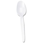 Dixie Heavyweight Utensils, Teaspoons, White, Box Of 100 Teaspoons