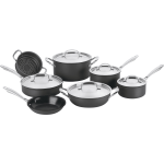 Conair GreenGourmet GG-12 Cookware Set - Skillet 8in Diameter, Deep Frying 10in Diameter, Saucepan 1.5quart Diameter, Pan 3quart Diameter, Dutch Oven 6quart Diameter, Steamer Insert Diameter