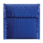 Partners Brand Blue Glamour Bubble Mailers 7in x 6 3/4in, Pack of 72