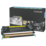 Lexmark C734A1YG Yellow Return Toner Cartridge