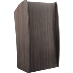 Oklahoma Sound 611/612 Vision Lectern, 46inH x 24inW x 21inD, Ribbonwood