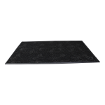 Waterhog Plus Swirl Floor Mat, 36in x 48in, Black Smoke