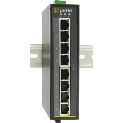 Perle IDS-108F-DS1SC20U - Industrial Ethernet Switch - 10 Ports - 10/100Base-TX, 1000Base-BX - 2 Layer Supported - Wall Mountable, Panel-mountable, Rail-mountable - 5 Year Limited Warranty