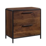 Sauder Nova Loft 30-1/4inW x 17-1/4inD Lateral 2-Drawer File Cabinet, Grand Walnut