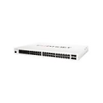 Fortinet FortiSwitch 148E-POE - Switch - managed - 48 x 10/100/1000 (24 PoE+) + 4 x Gigabit SFP - rack-mountable - PoE+ (370 W)