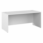 Bush Business Furniture Studio C 66inW Office Computer Desk, White, Standard Delivery