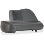 Business Source Electric Adjustable 3-hole Punch - 3 Punch Head(s) - 30 Sheet Capacity - 1/4in Punch Size - Gray