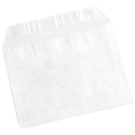 Tyvek Flat Envelopes, 9in x 12in, White, Case Of 100