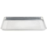 Vollrath 1/2 Size Wear-Ever 18-Gauge Perforated Sheet Pan, Silver