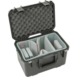 SKB Cases iSeries Protective Case With Fitted Foam Liner, 15inH x 9inW x 9-1/2inD, Black