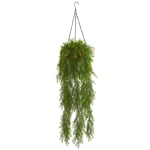 Nearly Natural Willow 36inH Artificial Plant With Hanging Basket, 36inH x 12inW x 12inD, Green