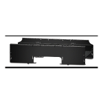 APC - Cable management trough - black - for NetShelter SX