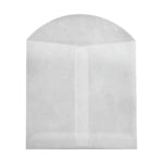 LUX Open-End Envelopes, 4in x 4in, Flap Closure, Glassine, Pack Of 100