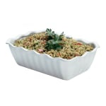 Cambro Plastic Deli Crocks, 2.2 Qt, White, Pack Of 6 Crocks