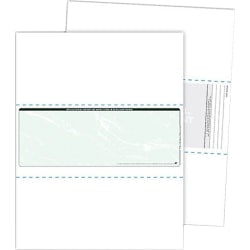 Blanks/USA KanT Kopy Security Check-On-Top Paper, Letter Size (8 1/2in x 11in), Pack Of 500 Checks, Void Blue